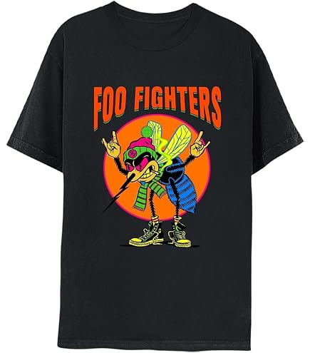 Amazon.com: Men's Foo Fighters FF Logo Slim Fit T-Shirt XX-Large